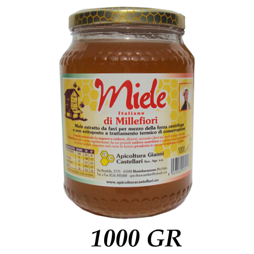 MIELE ITALIANO DI MILLEFIORI 1000gr 1kg